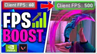 How To INCREASE FPS And FIX FPS DROPS In VALORANT | Optimization Guide