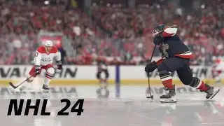 NHL  24. Первый гол и первая драка!