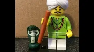Обзор на мини-фигурку LEGO  13 серии. Укротитель змей.