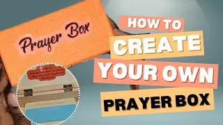 How to Make a Prayer Box || Easy DIY Glitter Craft