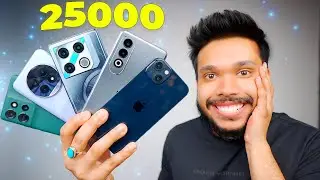 5 Best Smartphones Under ₹25,000 !
