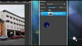 Blurring out the background of an image to add depth in GIMP