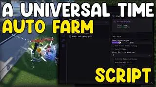[🟠GOKU] A Universal Time NEW Script Auto Farm, Kill Aura, Dupe Skins - Roblox 2026