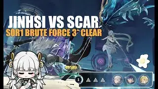 How To Brute Force 3* Scar in ToA as F2P Jinhsi | Wuthering Waves