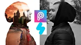 Инструкция как сделать Эффект двойной экспозиции в PicsArt IOS