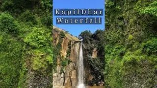 My first travel v-log🙈😜 | A short trip to kapil dhar waterfall | Traveling | Maharashtra