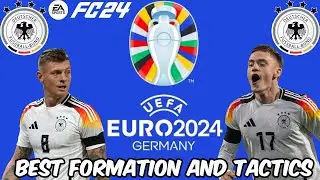 EURO 2024 BEST GERMANY Formation, Tactics and Instructions