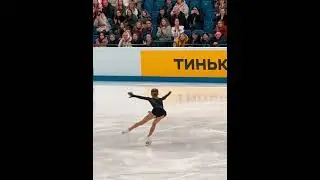 Рита умеет удивлять конечно!Первая в мире 4S + 1Eu + 4S #фигурноекатание #figureskating