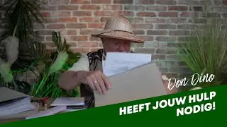 Dinosaurus speurtocht suus kinderfeestjes