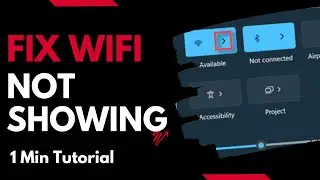 Quick Fix for WiFi Not Showing Up on PC: In 1 Min