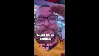 Luna New year, walking street in Veitnam #vietnam  #huevietnam   #lunarnewyear2024 #thestreetfoodguy