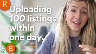 Creating 100 Etsy Listings in 24 Hours Print on Demand Challenge