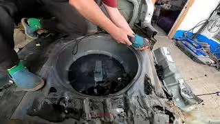 Пилим полы багажника на Калине