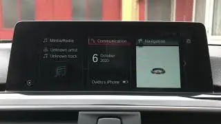BMW 3 series (F30) NBT Evo ID6 (iDrive 6) | Display Overview