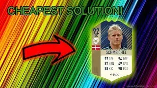 CHEAPEST WAY TO COMPLETE PETER SCHMEICHEL PRIME ICON SBC
