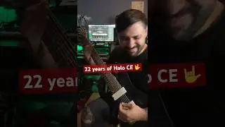 Halo: CE turns 22 today, here’s the main theme in Metal 🤘 #shorts #halo #haloceanniversary