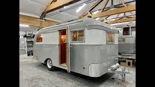 Tour of the 1938 Westcraft Master vintage travel trailer