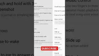 Draw V  to open flashlight on/off Even screen is off in OnePlus Nord 