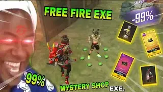 FREE FIRE EXE 99% - MYSTERY SHOP FUNNY exe EDIT