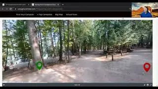 See Campsites at Springy Point Campground near Sagle Idaho