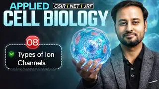 Types Of Ion Channels | Applied Cell Biology | CSIR NET Dec 2024 |  L8 | IFAS