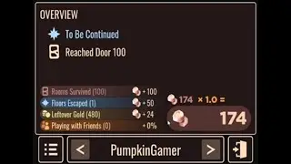 I beated the DOORS new update!