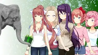 The White Elephant? (A voiced Christmas DDLC mod)