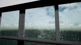 UE4 Raindrops Shader