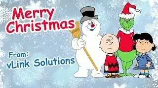 Merry Christmas from some of your animated favorites from vLink Solutions