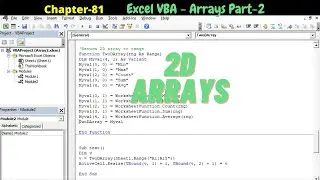 Excel VBA Arrays - Master arrays in VBA | Use arrays instead of ranges in Excel VBA