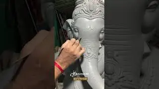 5 ft Ganesha Raja pose body #religion #ganeshchaturthi