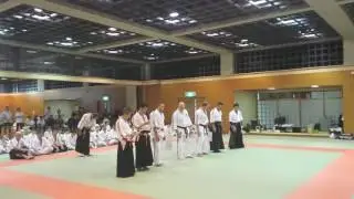 Paul jackman promotion to 7th dan by kensei masayuki hisataka 10th dan.