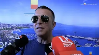 Franco Ricciardi in concerto allo stadio Maradona