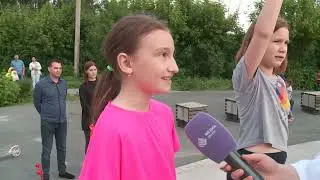 В Новотроицке открыли сезон диско под открытым небом.