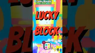 🌟 Unlocking the Ultimate Luck in Roblox Pet Sim! 🔮 | 99 Lucky Block World Adventure! 🚀 #shorts