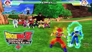 DRAGON BALL Z BUDOKAI TENKAICHI 4 BETA 8 - ALL ULTIMATE ATTACKS AND TRANSFORMATIONS 2020ㅣHD (1080p)
