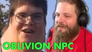 politely borrowing some chips from travelers - Oblivion NPCs