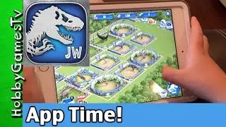 Jurassic World App HobbyKids Dino Park by HobbyGamesTV