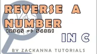 27. How to Reverse a Number in C