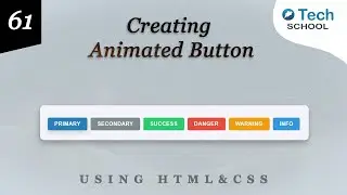 Creating Animated Button Effects with HTML & CSS   #75DayUIChallenge #day61