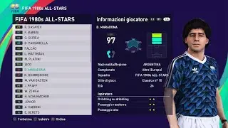 eFootball PES 2021: FIFA 1980s ALL-STARS classic team (PS5\PS4\PC)