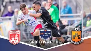 Koploper HHC ONDERUIT 😱 | vv Noordwijk vs. HHC Hardenberg | Samenvatting Betnation Divisie 23/24