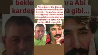 YALÇIN DÜMER BİR DÖNEM BİTTİ ÇOK SEVERDİM İNSANDI ABİYDİ HİÇ UNUTMUYORUM BATAN GÜNEŞ..FERDİ TAYFUR..