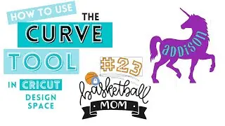 How To Use The Curve Tool - Cricut Design Space For Beginners