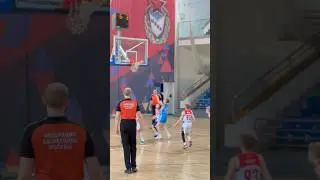 Динамо-ЦСКА 36:34👏Первенство Москвы Ю2013 #basketball