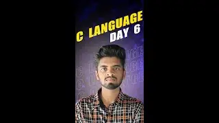C Language Day 6 |#clanguage #clanguageforbeginners #clanguageintelugu #clanguageprogramming