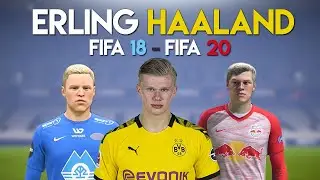 Erling Haaland | FIFA 18 - FIFA 20 (Ingame Face, Skills, Stats, Shots, Passes, Goals, etc)