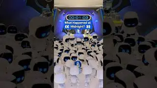 THIS is what happened at midnight in Astro's Playroom 👀 #astrobot