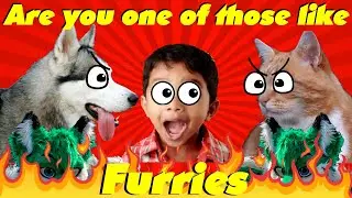 Kids React To Furries On Omegle : Cats Vs Dogs
