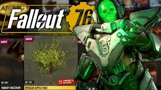 NEW Atomic Shop Update! Turkey Buzzard, Apple Tree, & More! | Fallout 76